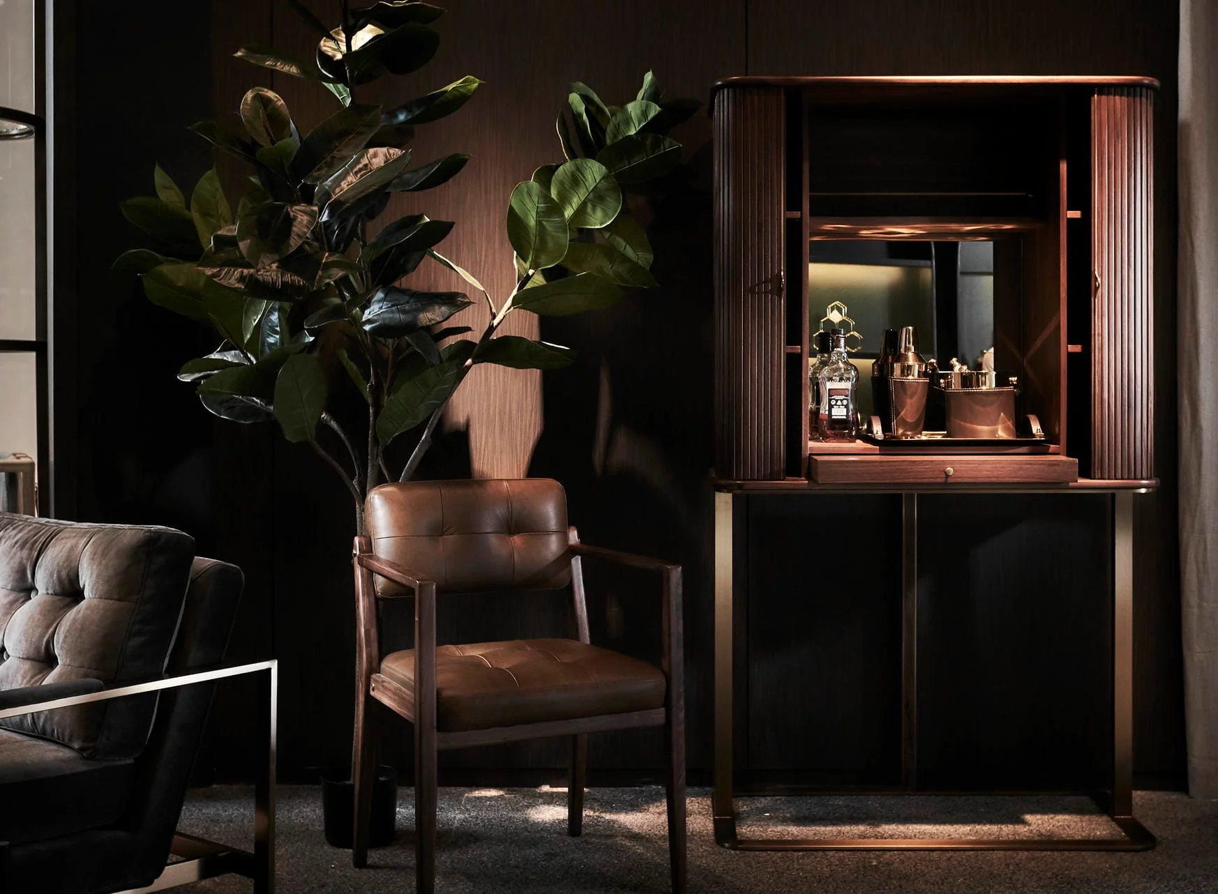 Axel Dining Arm Chair - Leather - Image 3