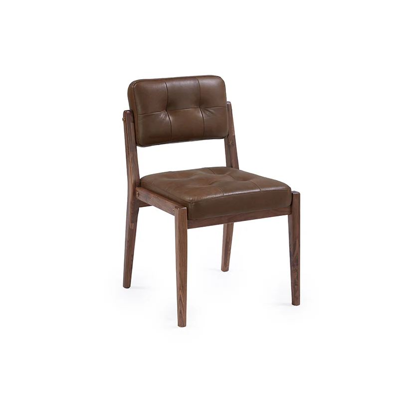 Axel Dining Side Chair - Leather - Image 4