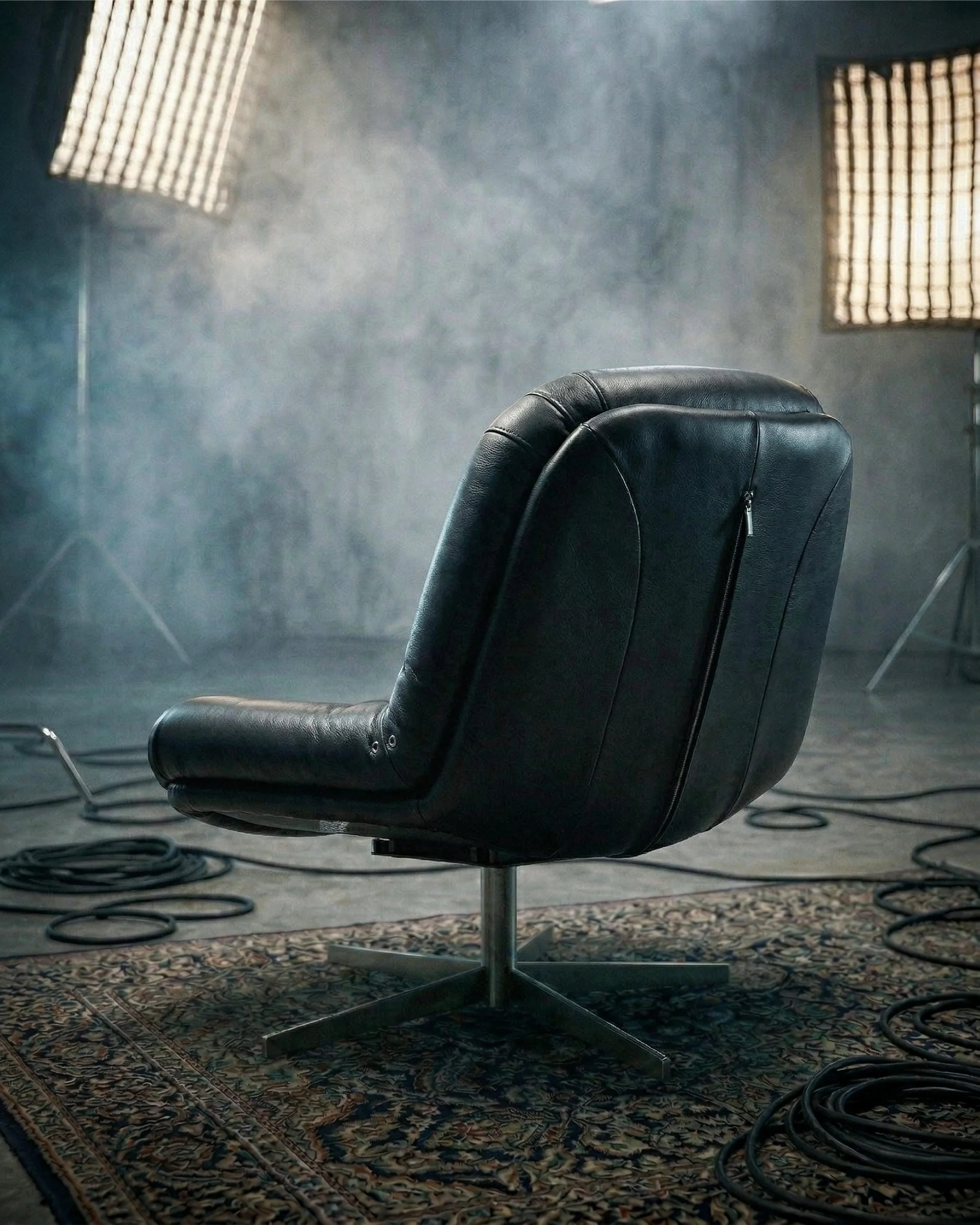 Bomber Lounge Chair 1 Seater - Image 3