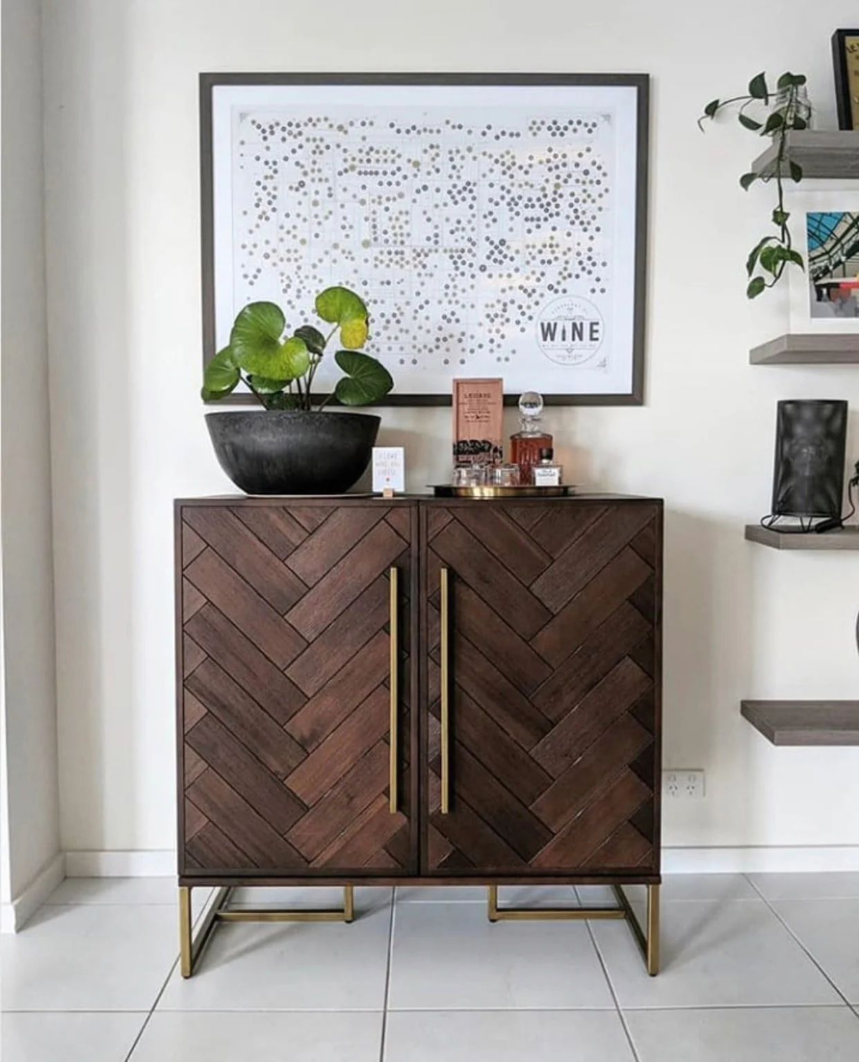 Bruno Wine Bar Cabinet - Image 4