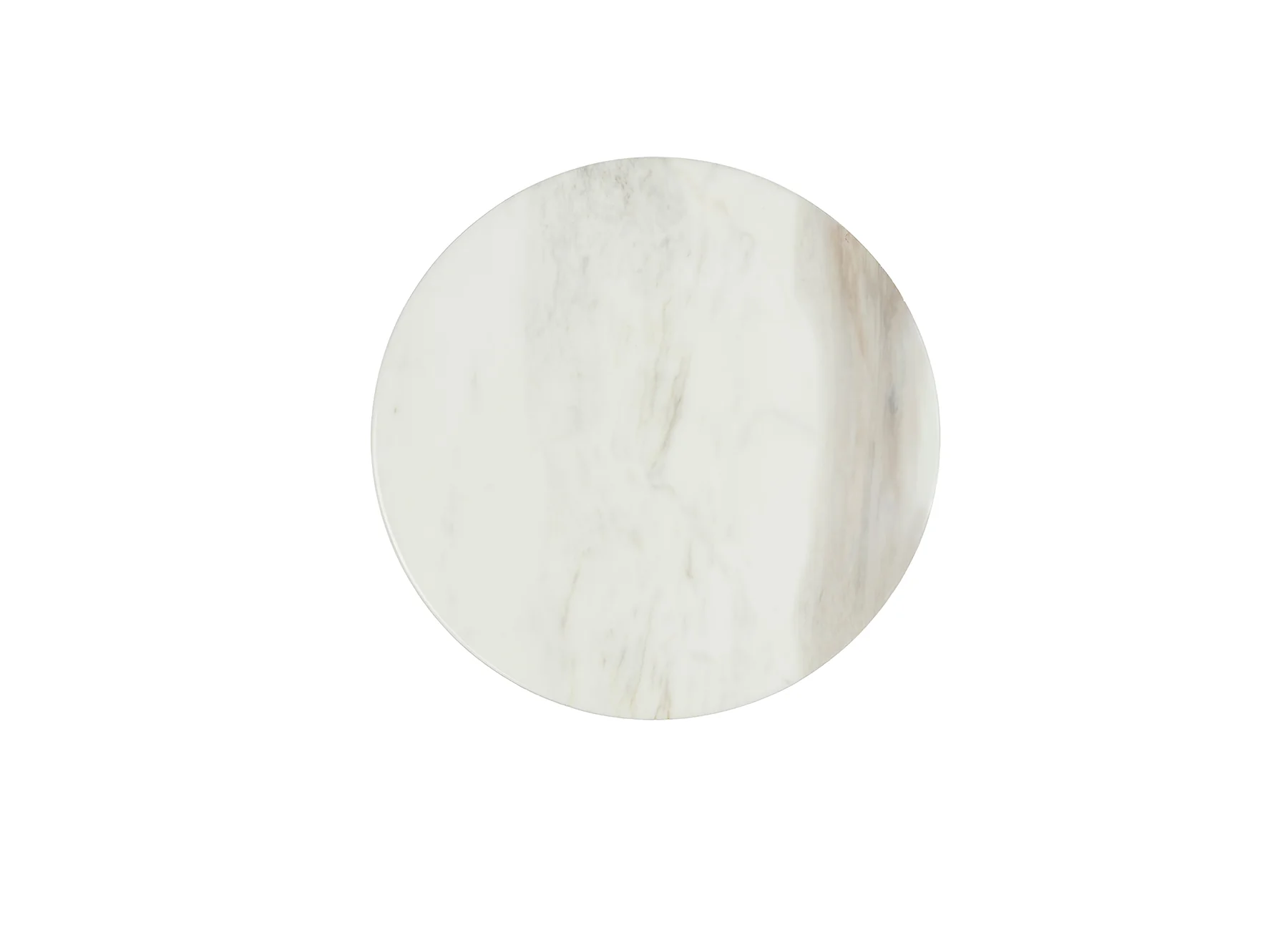 Cone End Table - White Marble - Image 6