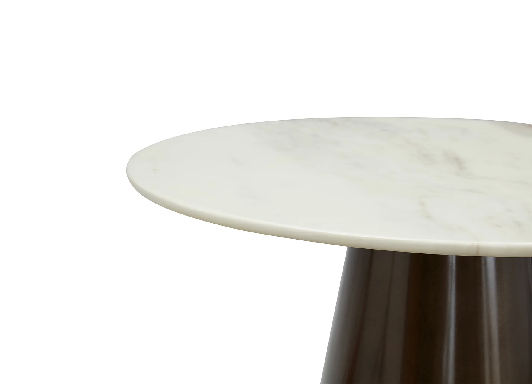 Cone Marble-Top Dining Table Round - Image 3