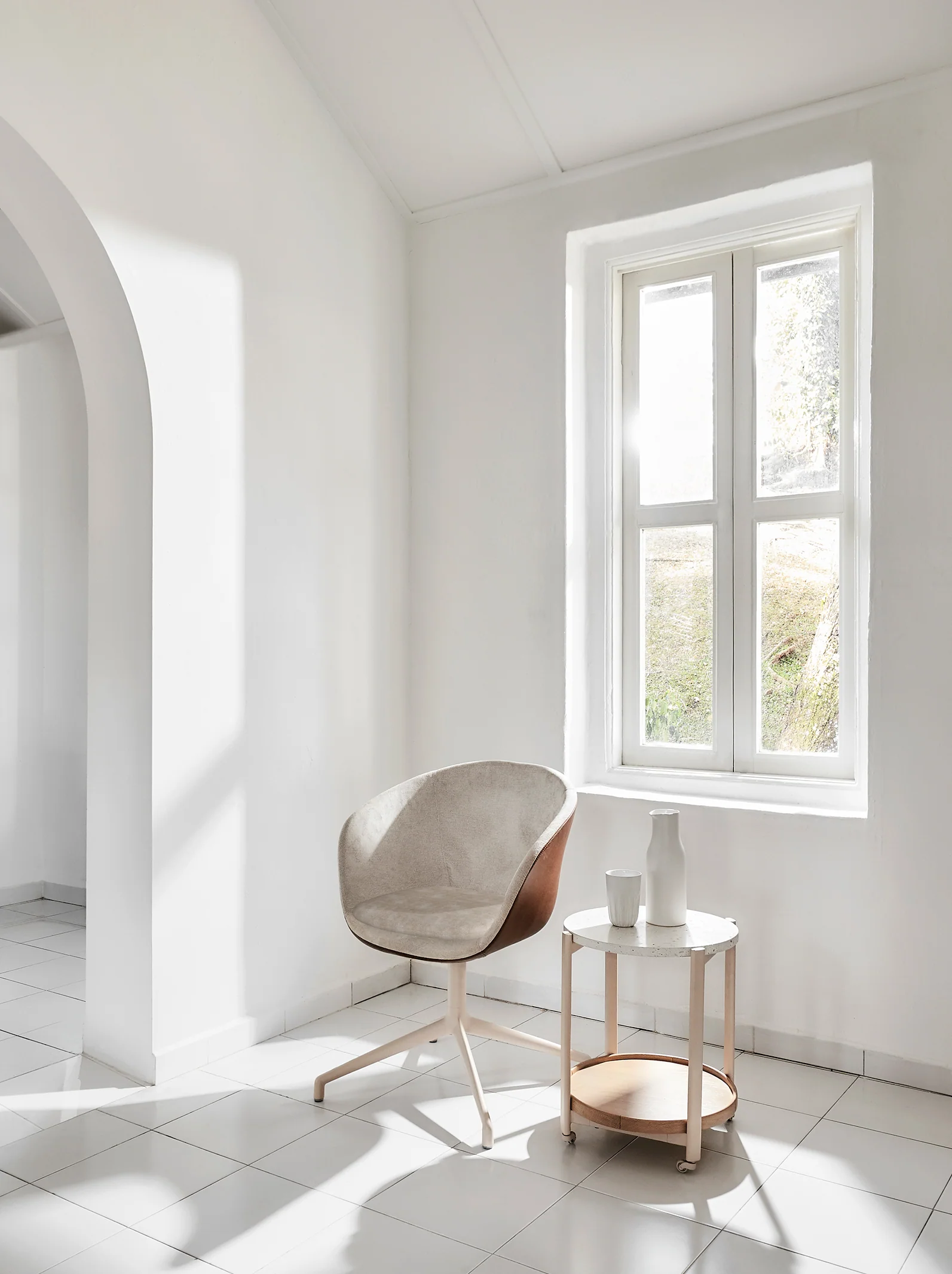 Crème Arm Chair (V2) - Image 3
