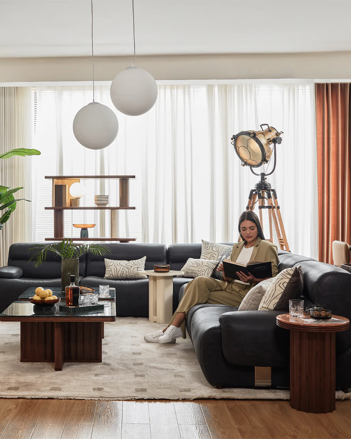Hotel Paradiso Sofa 2 Seater Without Armrests (Set) - Image 3