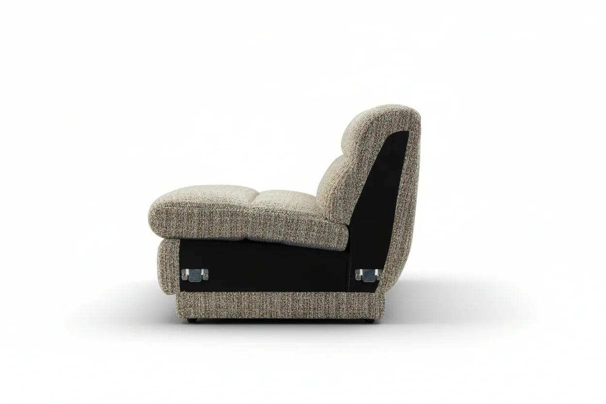 Isola Sofa 1.5 Seater Armless - Image 5