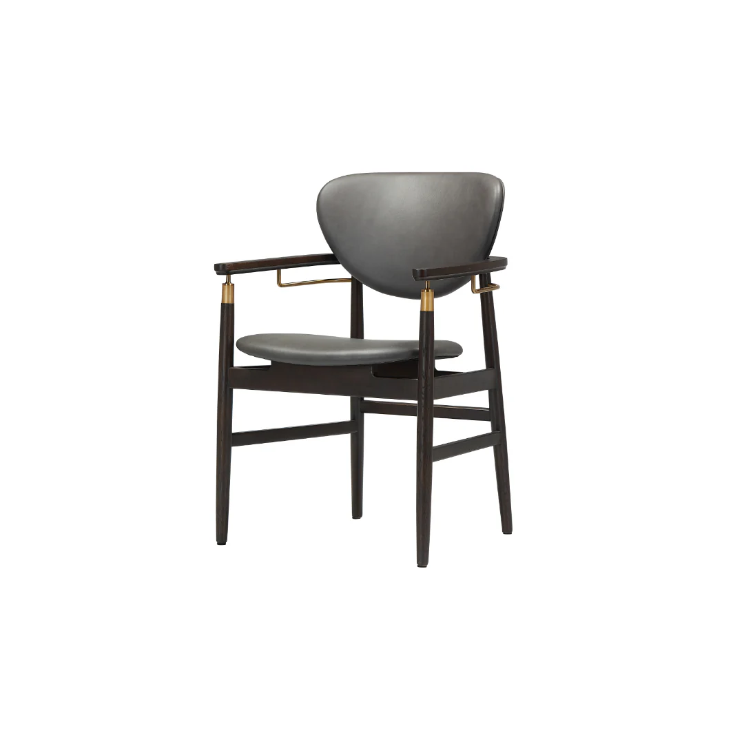 Linate Arm Chair (Leather) - Image 3
