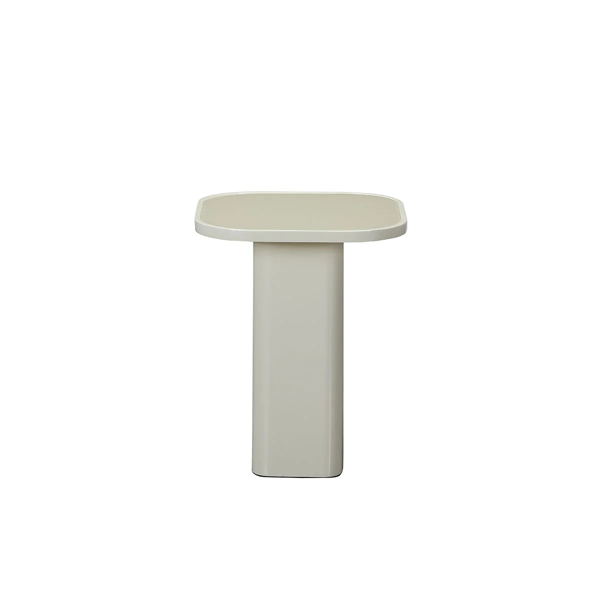 Hotel Paradiso Martini End Table - White - Image 3