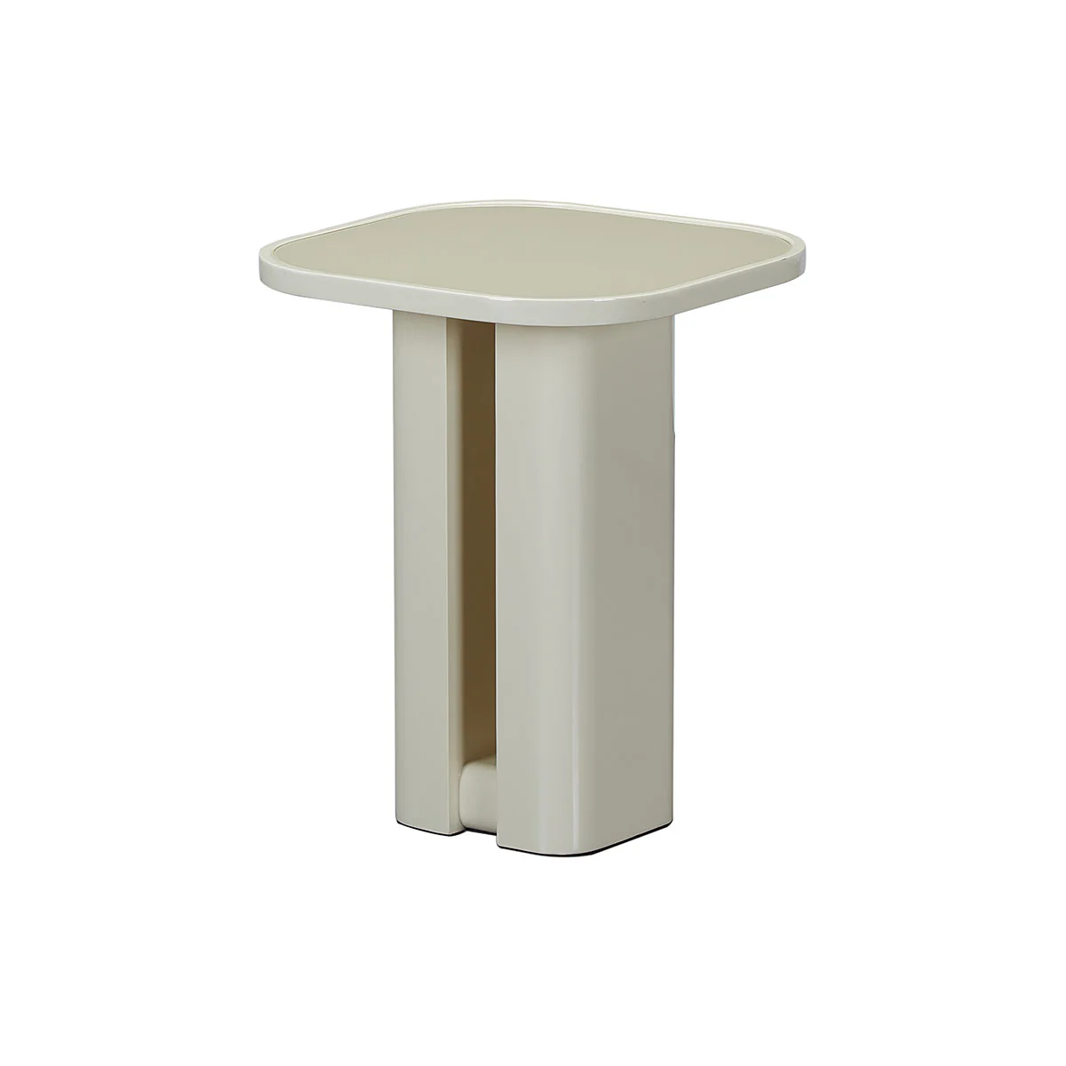 Hotel Paradiso Martini End Table - White - Image 5