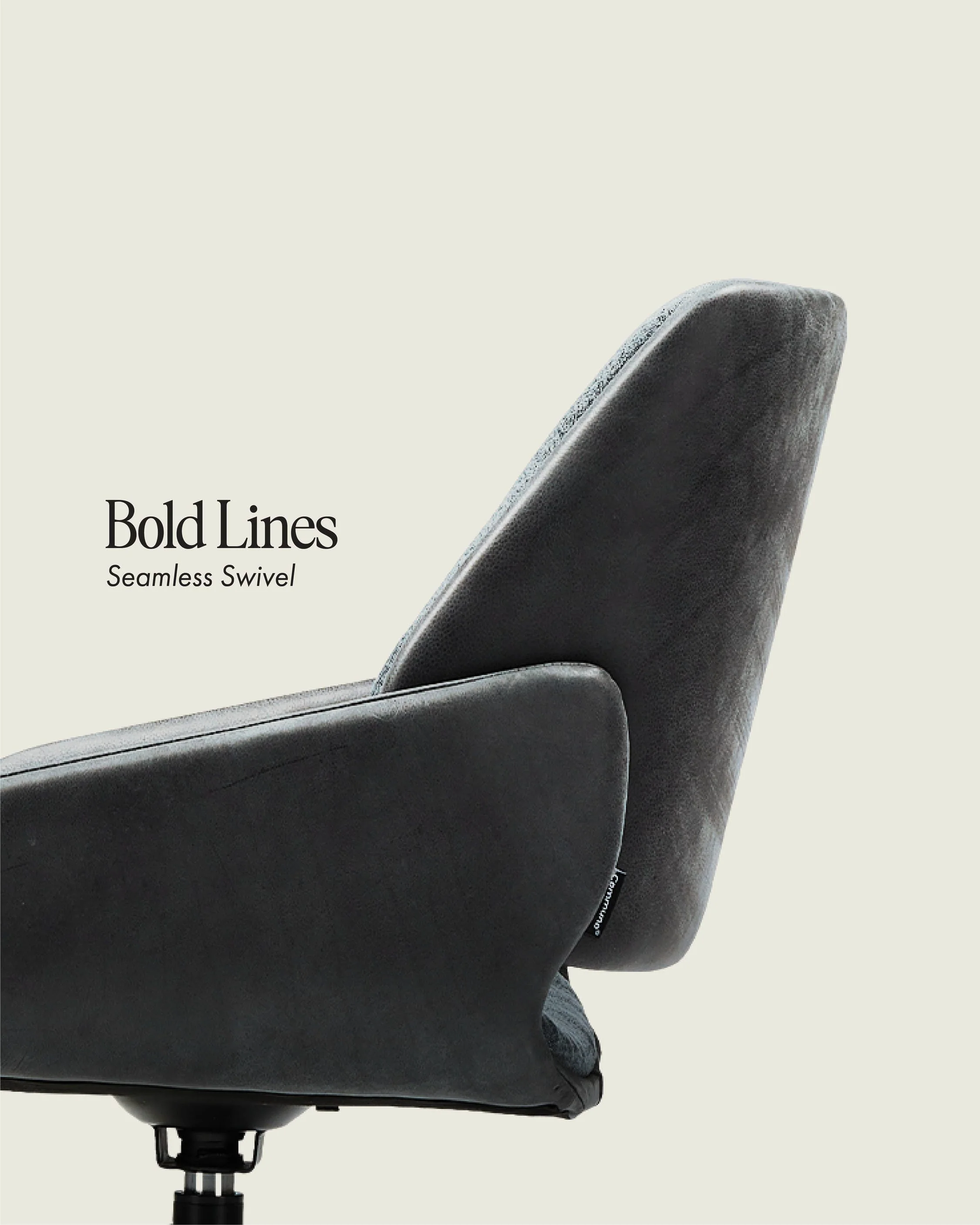 Rebel Swivel Armchair 1 Seater - Image 3