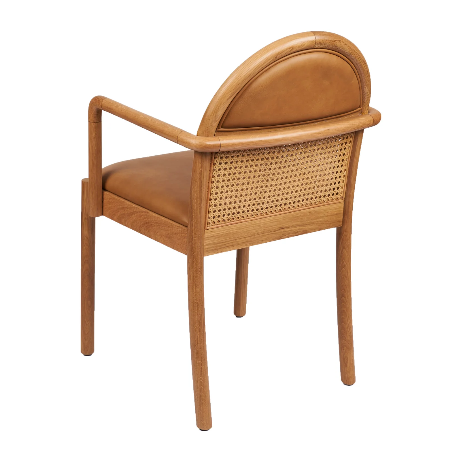Siena Arm Chair - Matte Oak - Image 4