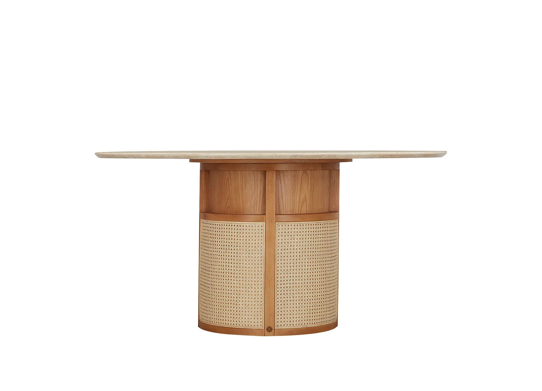 Siena Travertine-Top Dining Table - Image 3