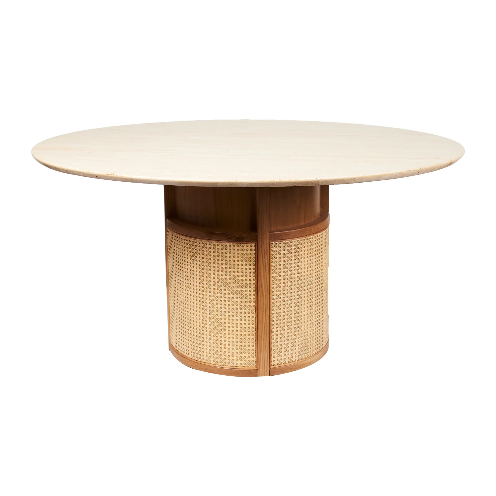 Siena Travertine-Top Dining Table - Image 7