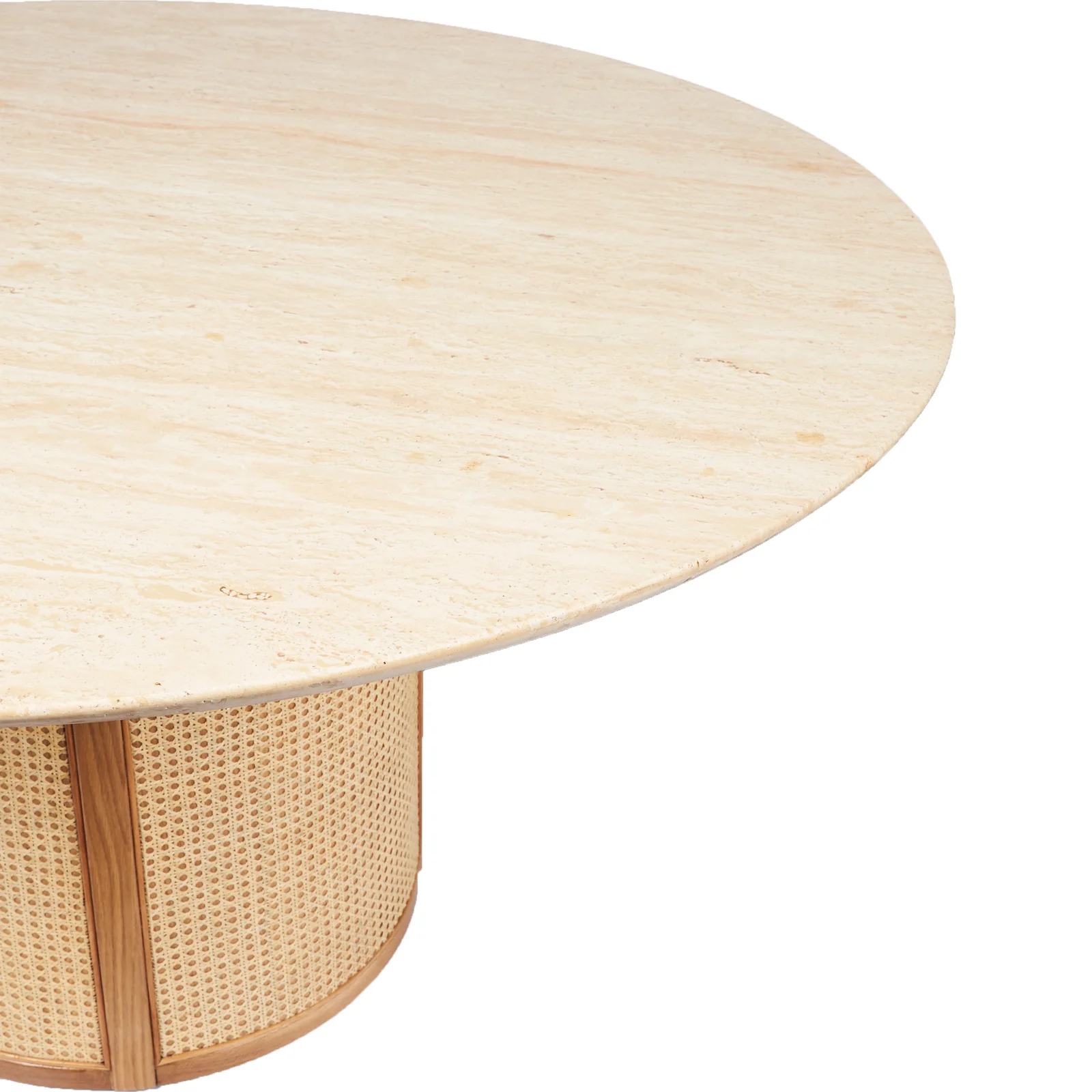 Siena Travertine-Top Dining Table - Image 8