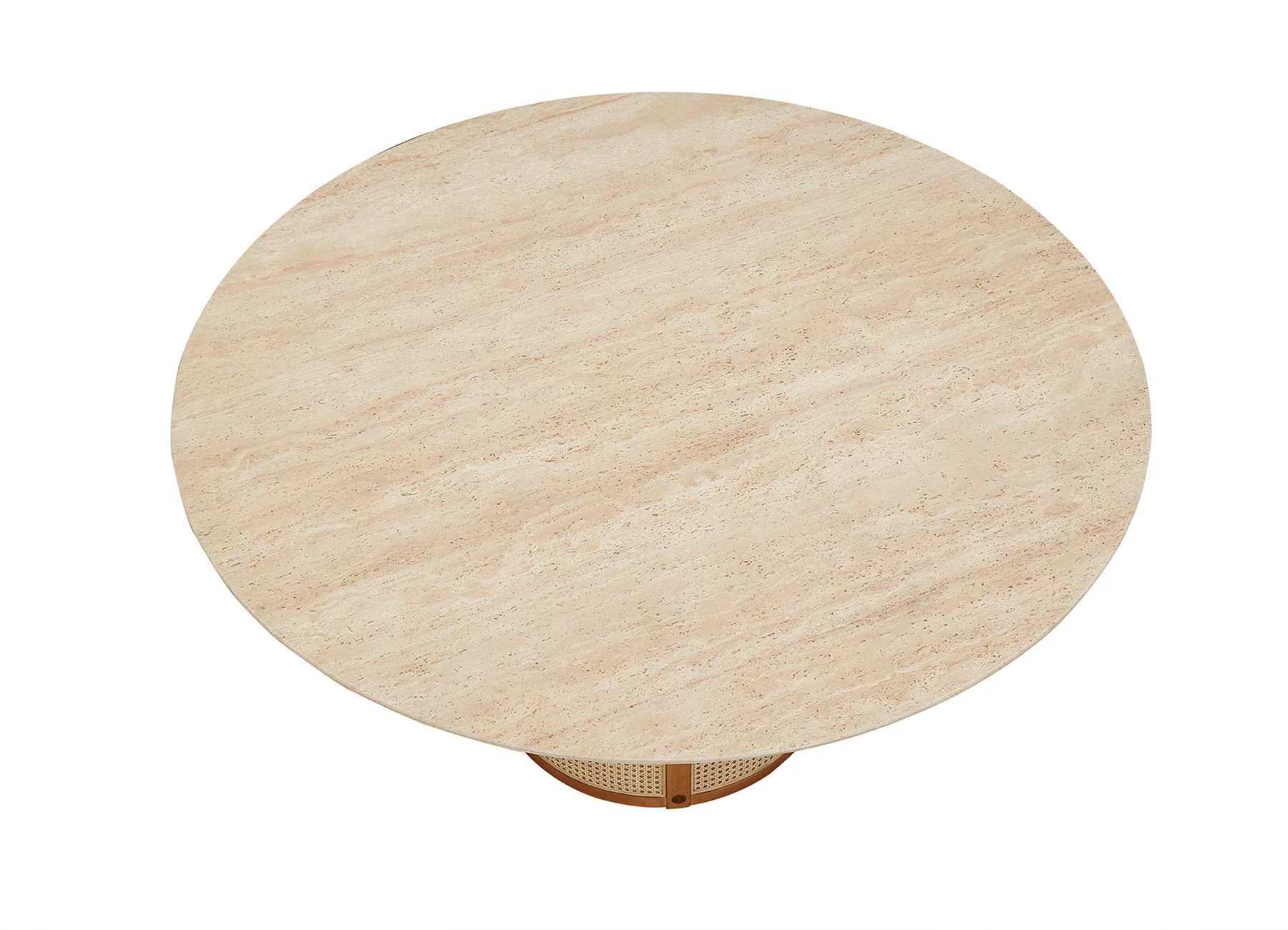 Siena Travertine-Top Dining Table - Image 9