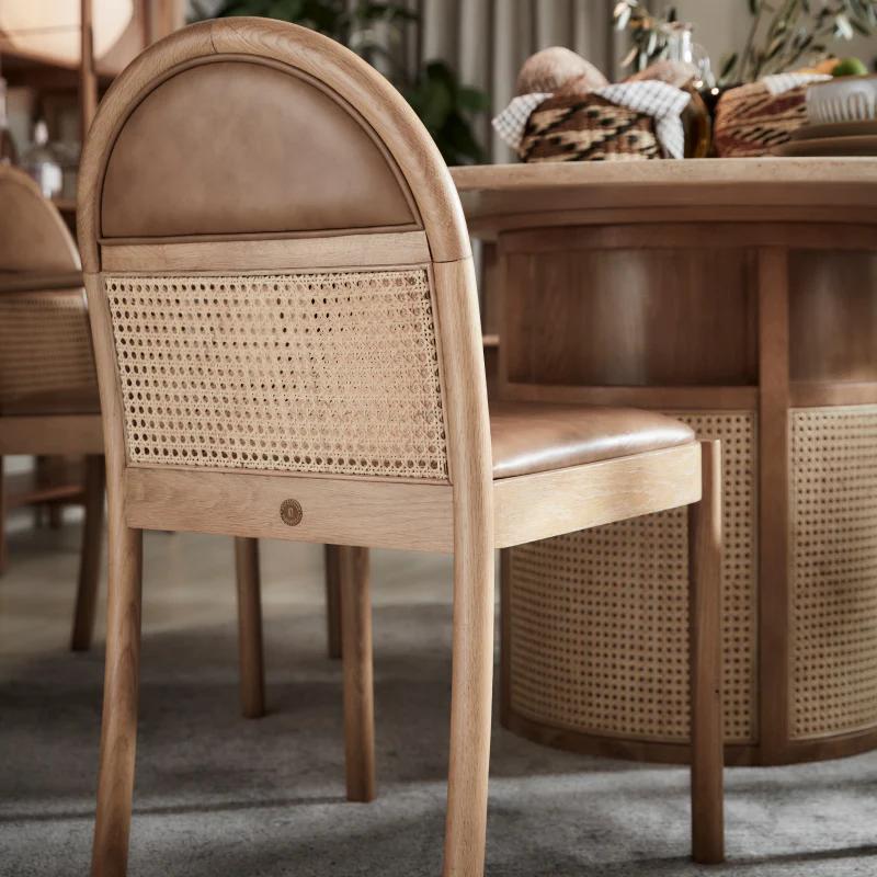 Siena Side Chair - Matte Oak - Image 2