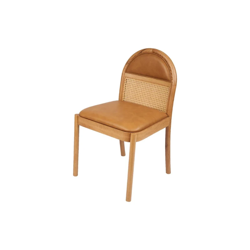 Siena Side Chair - Matte Oak - Image 3