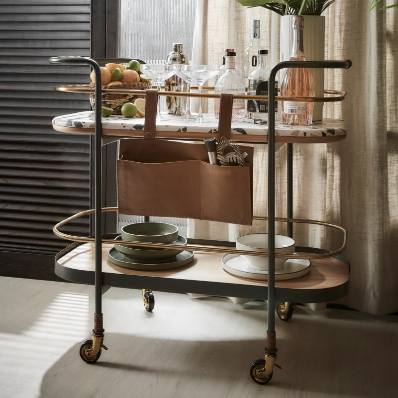 Tierra Bar Cart - Image 3