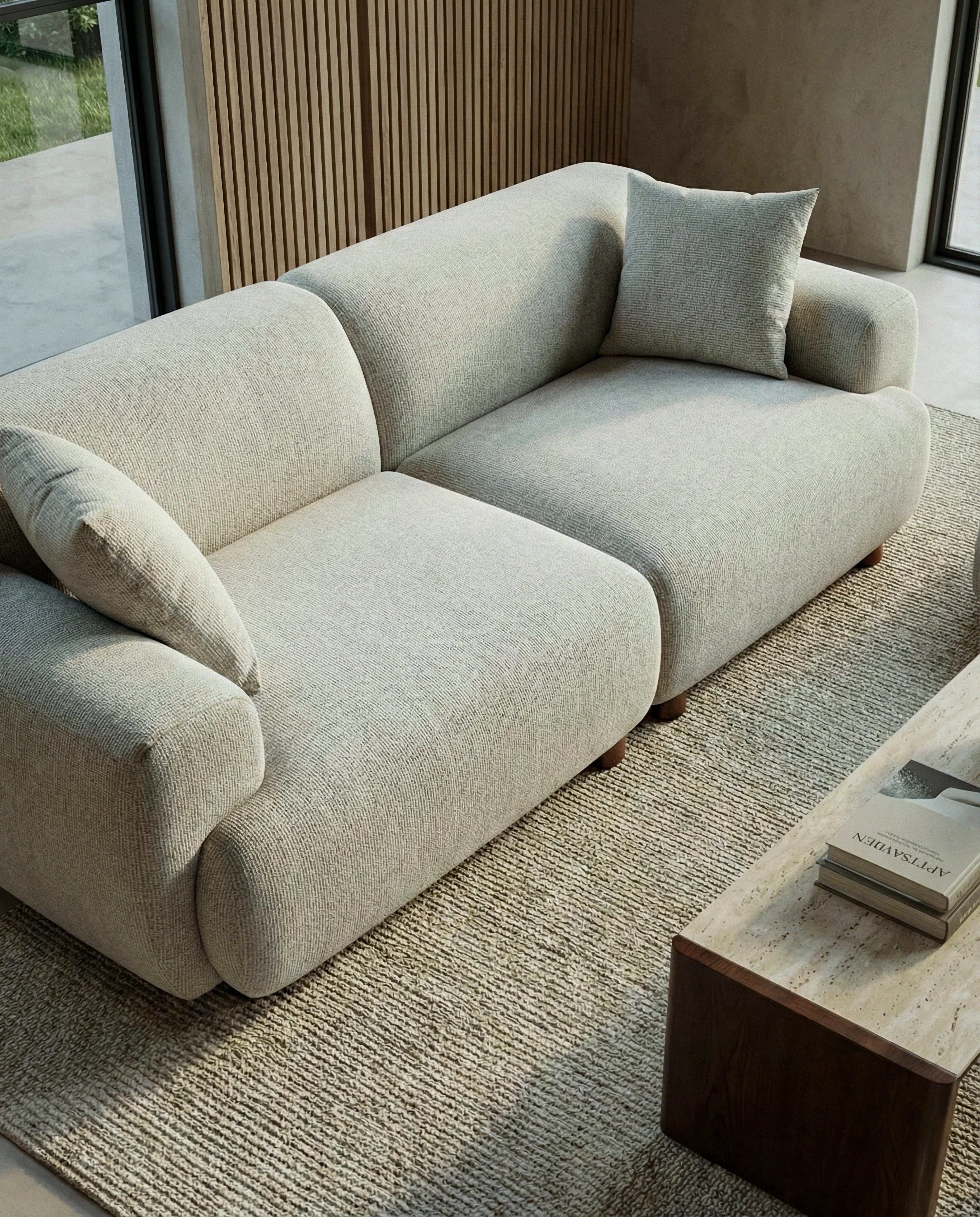 Grabb 4-Seater Fabric Sofa (Set) - Image 3