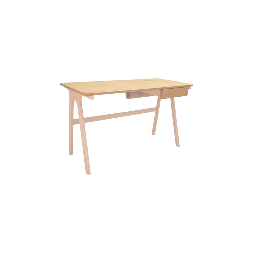 Truss Writing Desk - Oak - Image 11