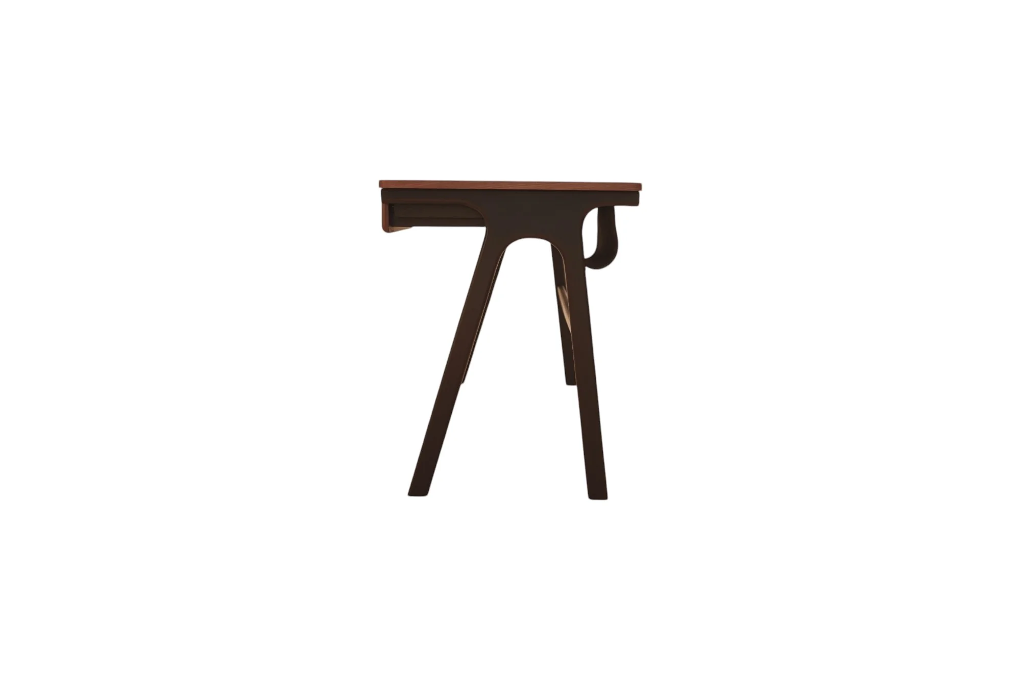 Truss Writing Desk - Walnut - Image 10