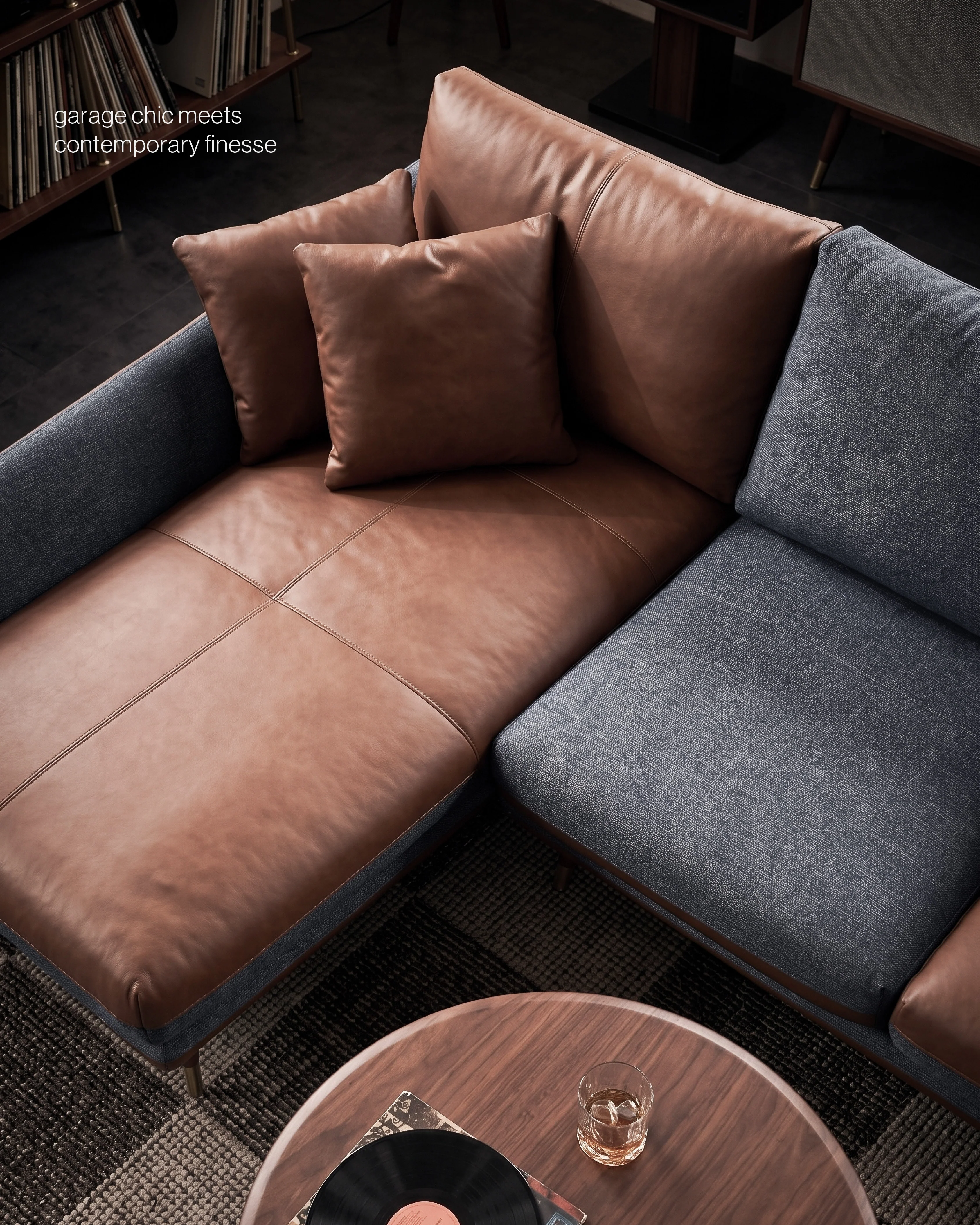 Volta 2L-Shape Sofa Chaise On Left (Set) - Image 3